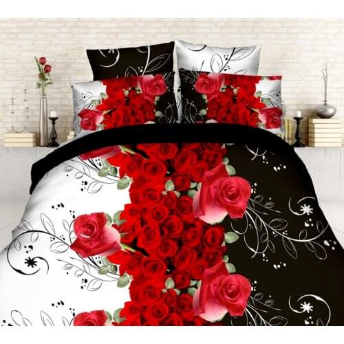 Bed Linens luxury Wedding Decorativ 3d Jacquard Weave Horse King Bedding Quilt Cover+Bed Sheet+pillow Case Flatbedspread Colchas