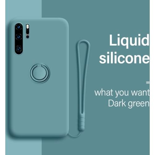 Magnetic Holder Case For Huawei P30 P20 P40 Pro Lite 2019 Mate 40 30 20 Pro Lite Nova 5T 8 SE Honor 20 Case Silicone Phone Cover