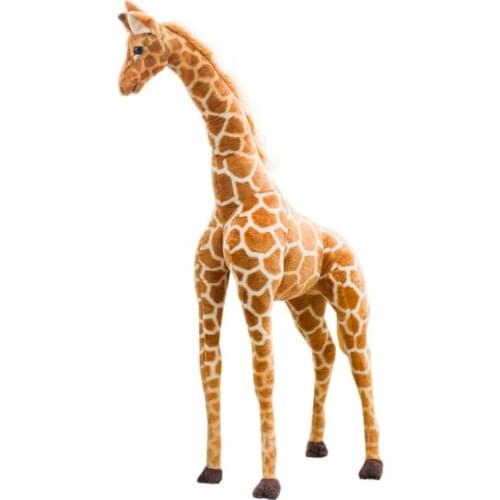 Cute Giraffe Plush Toys Stuffed Animals Soft Doll Birthday Gift for Children Q0KB