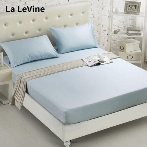 Grinding Set Multi-standard Solid Color Bedroom Home Hotel Mattress Dust-proof Anti-mite Simmons Protective Bedspread