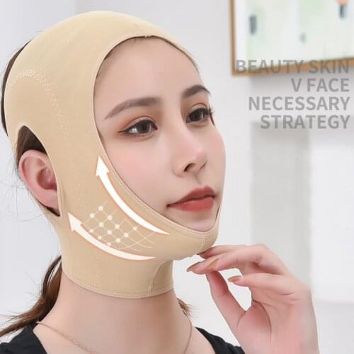 Face lift V Shaper Mask Facial Slimming Bandage Chin Cheek Lift Up Belt Anti Wrinkle Strap Beauty Neck Thin Lift Face Care Tools