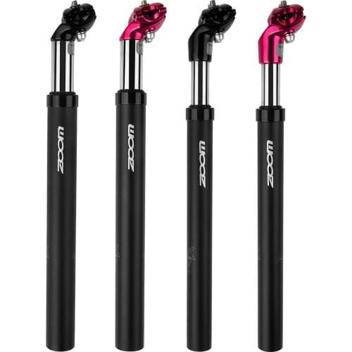 ZOOM Suspension Bicycle Seatpost 27.2/ 31.6 MM Oil Spring Suspension Bike Seat Post 1 Piece