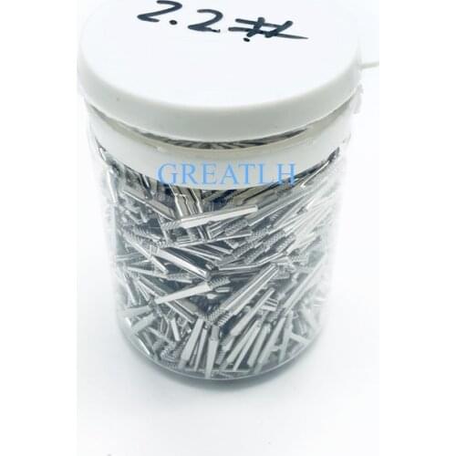 1000Pcs/Bag Dental Lab Supplies Dental Pins Zinc Alloy Dowel Pins Dental Nails