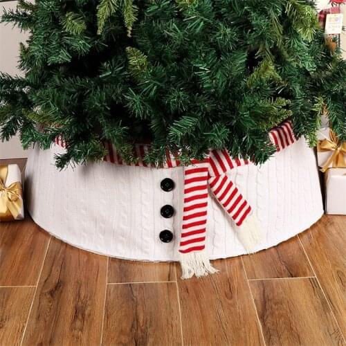 Christmas Tree Skirts 30-Inch Carpet Merry Christmas Decoration for Home Natal Natal Tree Skirts New Year Decoration