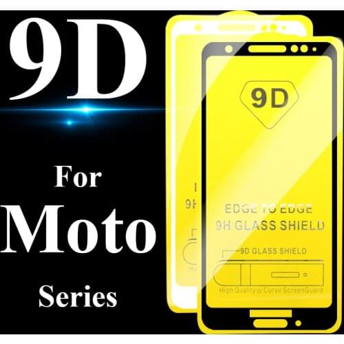 2pcs 9D Protective glass for motorola moto g6 screen protector e4 e5 p30 plus play one power g 6 e 4 5 6g 30p 4e tempered glas