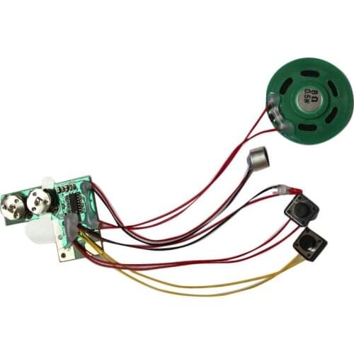 1pc Kid Adult Sound Recordable Voice Module For Greeting Card Music Sound Talk Chip Musical Christmas Gift