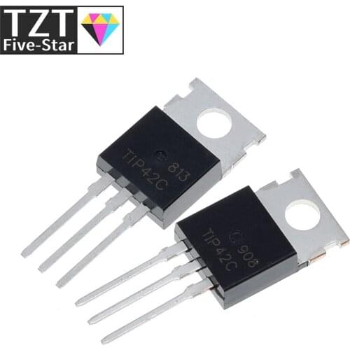10PCS TIP42 TIP42C POWER TRANSISTORS(6A,40-100V,65W) Best quality