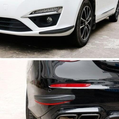 Auto Parts Front/Rear Bumper Guards Car Corner Anti-Collision Protection Strip for Suzuki Swift SX4 Mitsubishi ASX Lancer