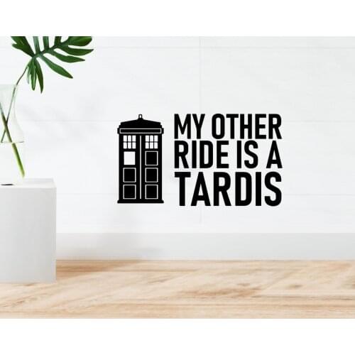 BK Home My Other Ride Is A Tardis Design Wall Sticker-1