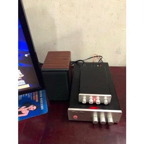 HiFi Preamplifier Audio Pre-Amp Treble / Middle / Bass Tone Controller NE5532 *2 / OPA2604 LME49720 / TDA8920 *2