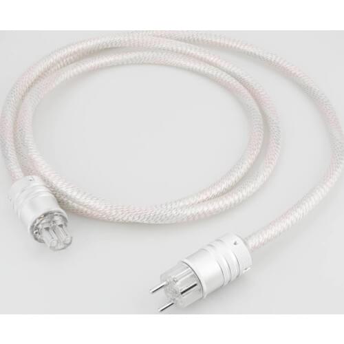 Valhalla Schuko Power Line HIFI US POWER CABLE 7N OFC Power Cord with EU Plug Amplifier CD, Decoder, Power Wire