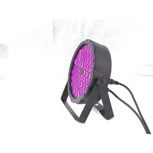 LED Flat Slim Par lights wash disco 54x4W RGB 3in1 led par Light uv light LED Luxury DMX lights