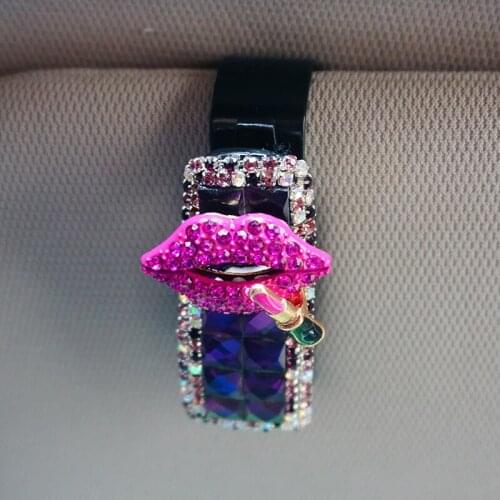 Cute creative car glasses clip universal car interior accessories car products accessories sunglasses glasses frame supplies