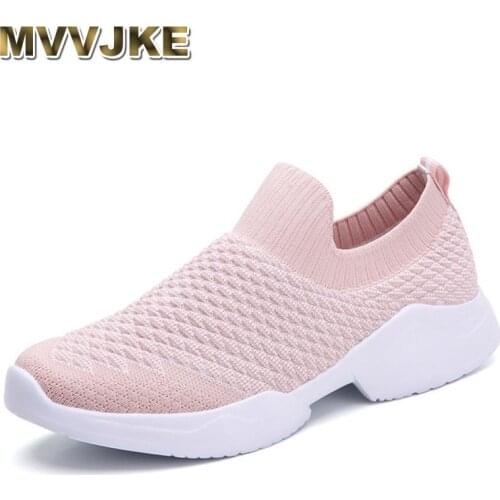 MVVJKEFashion sneakers women summer breathable mesh flat shoes Casual woman shoes Basket Femme ladies moccasins shoes zapatillas