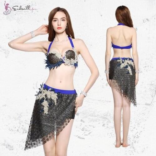 New style belly dance costume high level professional dance wear