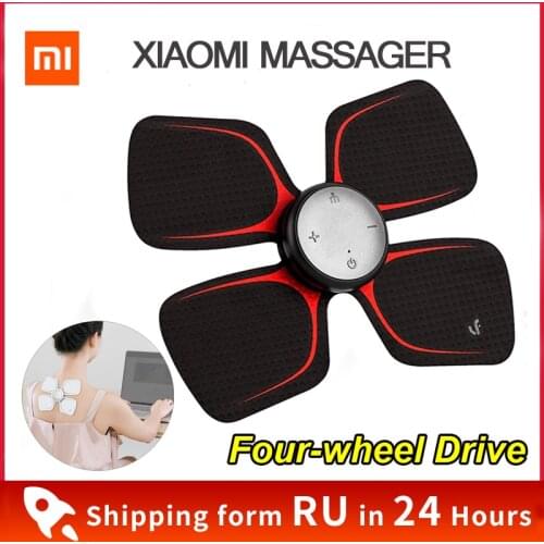 Original Xiaomi Leravan LF H105 Four-wheel Drive Massage Magic Sticker Electric Massager Electric Stimulator Body Relax Muscle