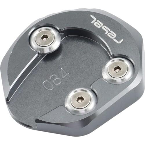 Motorcycle Kickstand Extension Pad Side Stand Enlarger Plate for Honda Rebel CMX300 CMX500 2017-2021