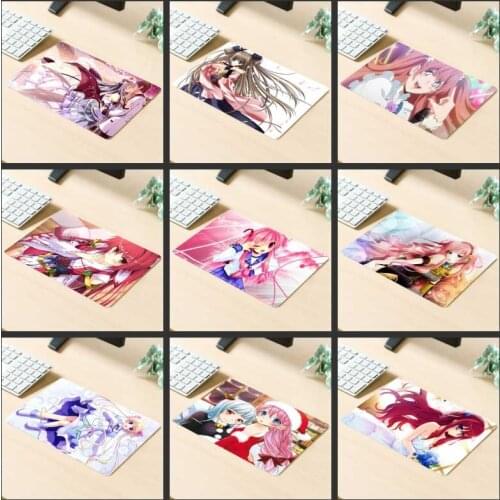 XGZ Promotional Gaming Mouse Pad Anime Cute Girl HD Computer Custom Large Desk Mat E-sports Gamer Special Rubber Stripe Non-slip