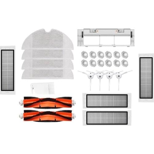 Main Brush/Side Brush/HEPA Filter Mops for Xiaomi 1S/Rockbot S6/S5/S60/S50/S55/E25,Vacuum Cleaner Parts Accessories