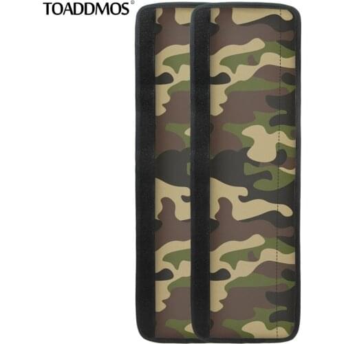 TOADDMOS Army Green Gamouflage Kitchen Appliance Refrigerator Door Handle Cover Home Accessories Fridge Door Knob Protector