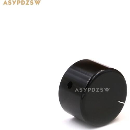 1 PCS 35*22 Solid aluminum Volume knob Amplifier Potentiometer knob Black