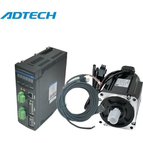 80mm Frame 750W To 1KW ADTECH Servo Controller And Motor With 3 Meters Cable