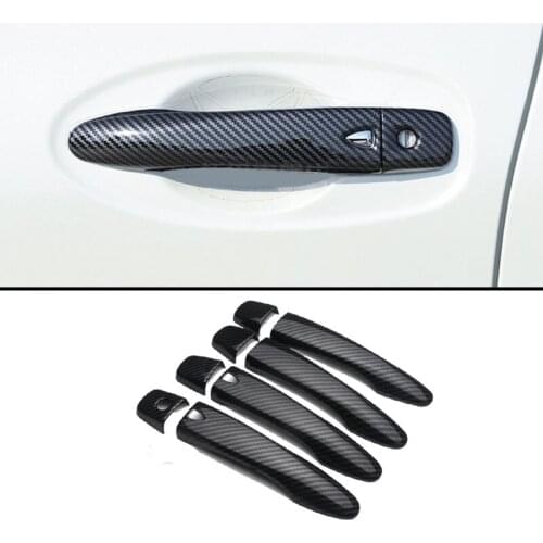 ABS Chrome For Nissan Qashqai J11 2015 2016 2017 2018 Accessories Car Side Door Handle Cover Trim With Smart Keyhole 10pcs