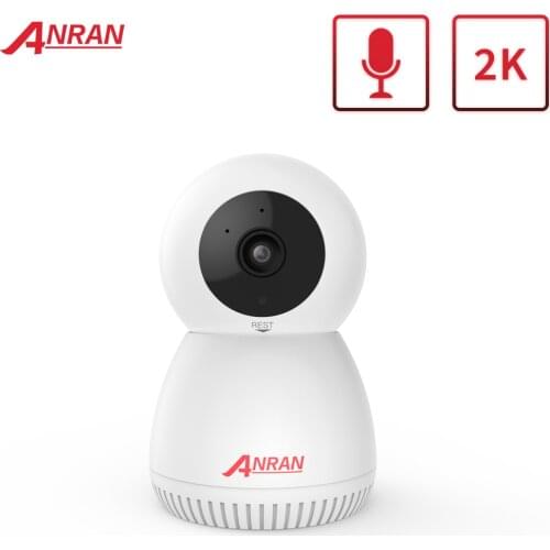 ANRAN 3MP Wifi Wireless Camera Baby Monitors Auto Motion Tracking Security Surveillance Camera Two-way Audio Wireless Camera