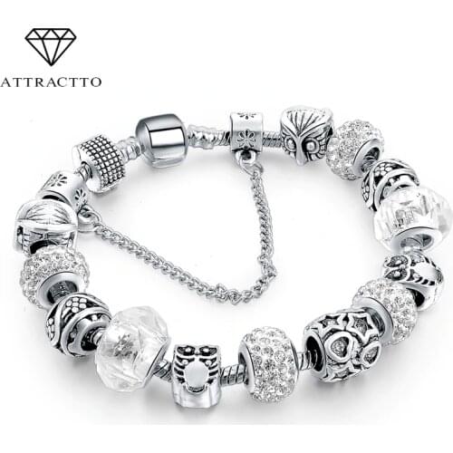 ATTRACTTO Silver Bracelets