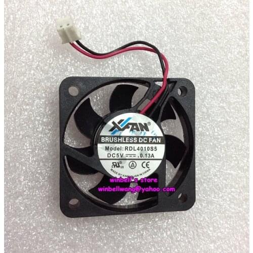 Free shipping ! Brand new and original XFAN 40*40*10mm fan RDL4010S5 4cm 5V 0.13A 2wires,in stock