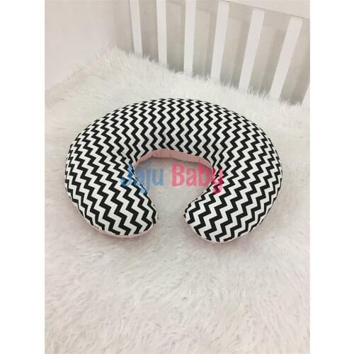 Jaju Baby Zigzag Powder Breastfeeding Pillow - Support Cushion