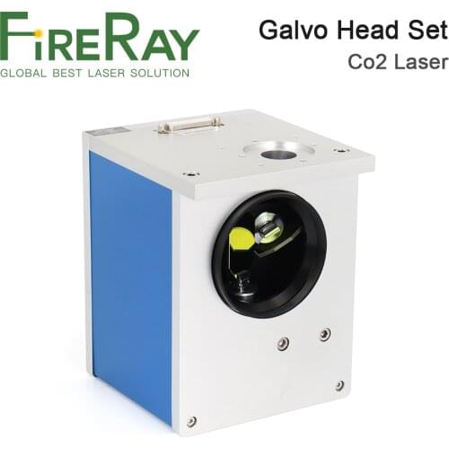 FireRay RC2808 Co2 Laser Galvo Head Set 10.6um Input Aperture 12mm 14mm 16mm 20mm for Co2 Laser Marking Marchine Scanning System