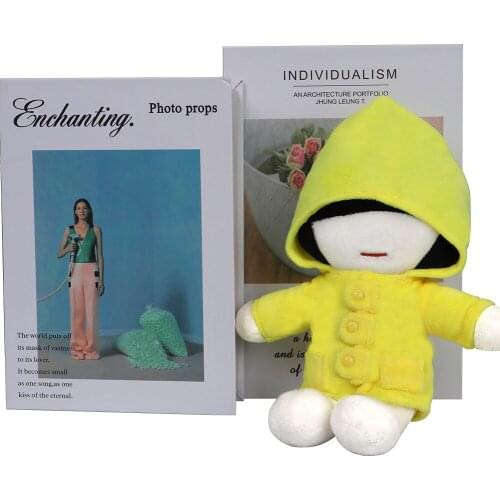 Little Nightmares Plush Toys Six Mono Plush Doll Toy Friday Night Funkin For Fans Kids Birthday Collection Gifts