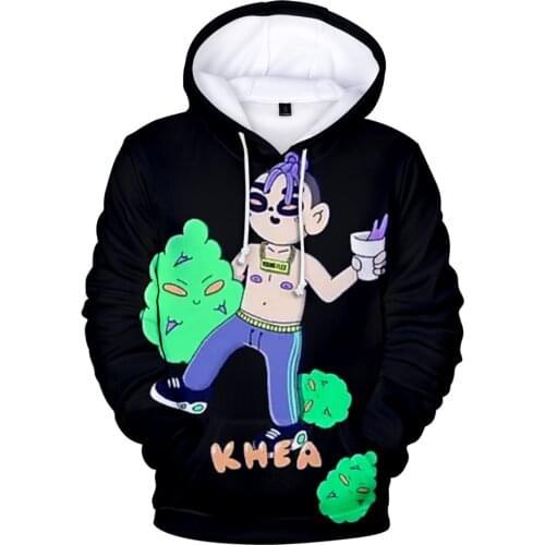 2021 New Arrival Trap Singer Khea Hoodie 3D Sweatshirt Women Mens Tracksuit Harajuku Streetwear Unisex Fashion Clothes