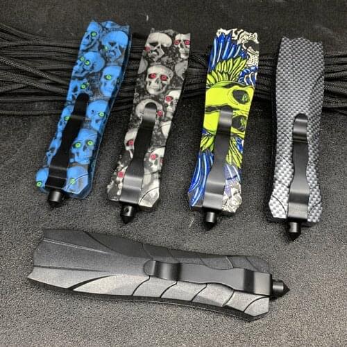 EDC Window Broken Survival Tail Cone Folding Cutting Tool Outdoor Camping Hunting Multi-Function Folding Knife Handle