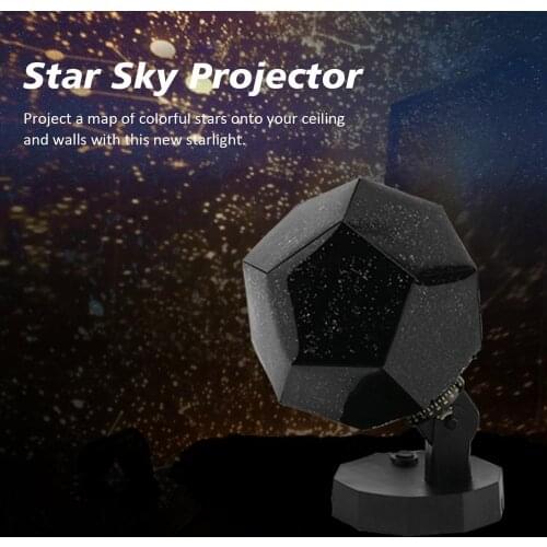 Celestial Star Astro Sky Projection Cosmos Night Lights Projector Night Lamp Starry Romantic Bedroom Decoration Lighting Gadget