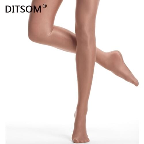 Footed Dance Shimmery Tights Stage Shimmer Ballet Tights For Women Toast Shiny Pantyhose Dancing Performance Tights For Ladies