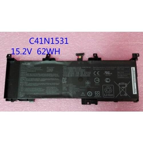 UGB genuine Replacement 15.2V 62Wh ASUS C41N1531 ROG Strix GL502VY Series Battery