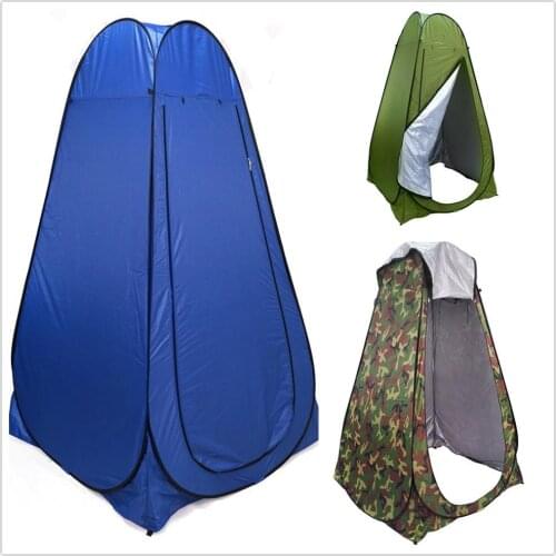 Pop Up Privacy Tent Instant Portable Outdoor Shower Tent Camp Toilet Changing Green Blue