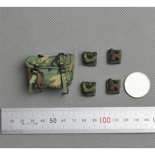 1/6 US Armys Jungle Green Bags Set Equipment Accessories for 12''action Figures