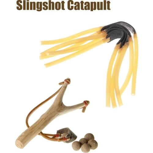 1Pc 1/3/5m Natural Elastic Rubber Band Slingshots Tourniquet Latex Tube Bow Hunting Equipment Catapults Replacement Accessories