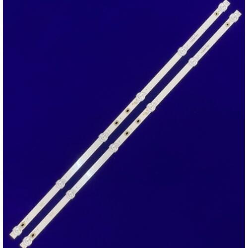 575MM 2PCS LED Strips SJ.CX.D3200601-3030HS-M for 32 TV RCA RTV32Z2SM BBK 32LEM-1027/TS2C DJTV321 H32D7000E HTV-LED32HD101T2