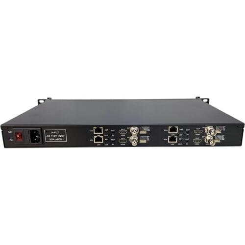 4K H.264 H.265 Video Decoder 4 Channel HDMI/BNC/CVBS Audio and Video Decoder HDMI IPTV Decoder for Live Streaming