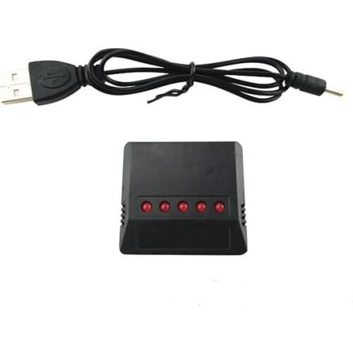 5in1 USB Interface Battery Charger for Syma X5C X5SC Hubsan H107 Rc drone Quadcopter
