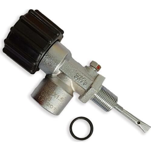 AC910 Carbon Fiber Cylinder Valve PCP Paintball Tank 30Mpa 4500psi Din Valve ON/OFF with M18*1.5