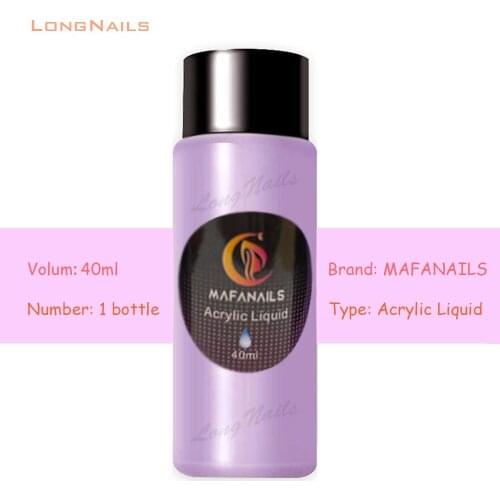 1.4/2.5oz Nail Extension Acrylic Liquid 40/75ML EMA Monomer Sculpture For Profession Supply Nailart Manicure Acrylic LIQUID 2021