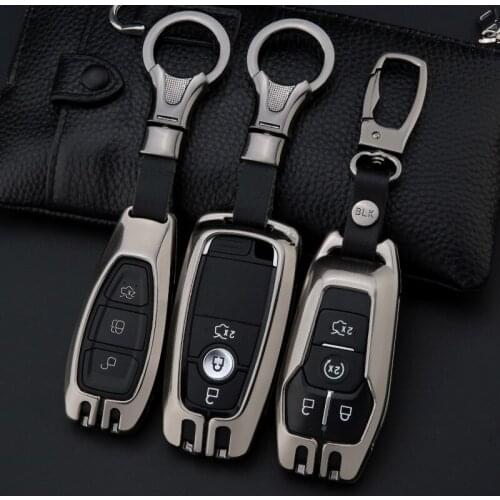 Car Key Cover for Ford Focus Escape Wingbo New Mondeo Car Remote Control Key Protective Shell Buckle Decorative Accessories