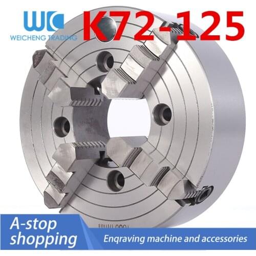 Four-jaw single-action chuck K72-125 100 80 160 200 250 320 400 500