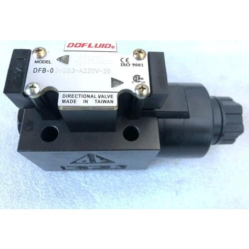 TAIWAN DOFLUID brand hydraulic valve DFB-02-2B3-A220V-35C-4B solenoid valve DFB-03-2B3 A220V-35