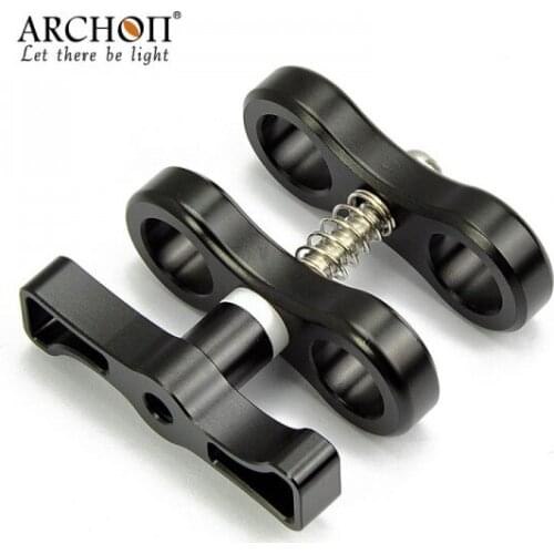 Archon Z05 Gopro Mount Bracket Professional General multifunctional butterfly Camera arm for Underwater Photography Video Torch